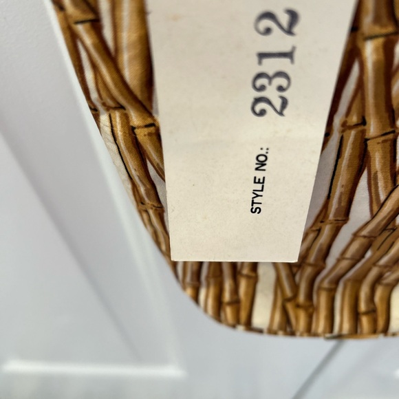 Vintage NICOLE MILLER Bamboo print Mini‎ Bag - Picture 2 of 4